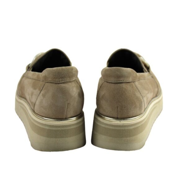 Softwaves Sahara Tan Suede Platform Loafer, Size 36 (US 6) - Picture 11 of 12